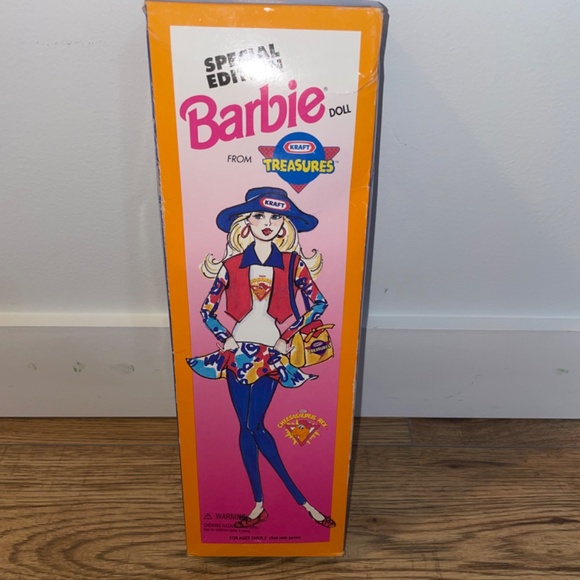 Barbie - 1992 Vintage KRAFT Treasures  Doll Never Removed - Picture 15 of 16